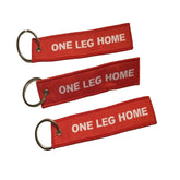 ONE LEG HOME Luggage Tag