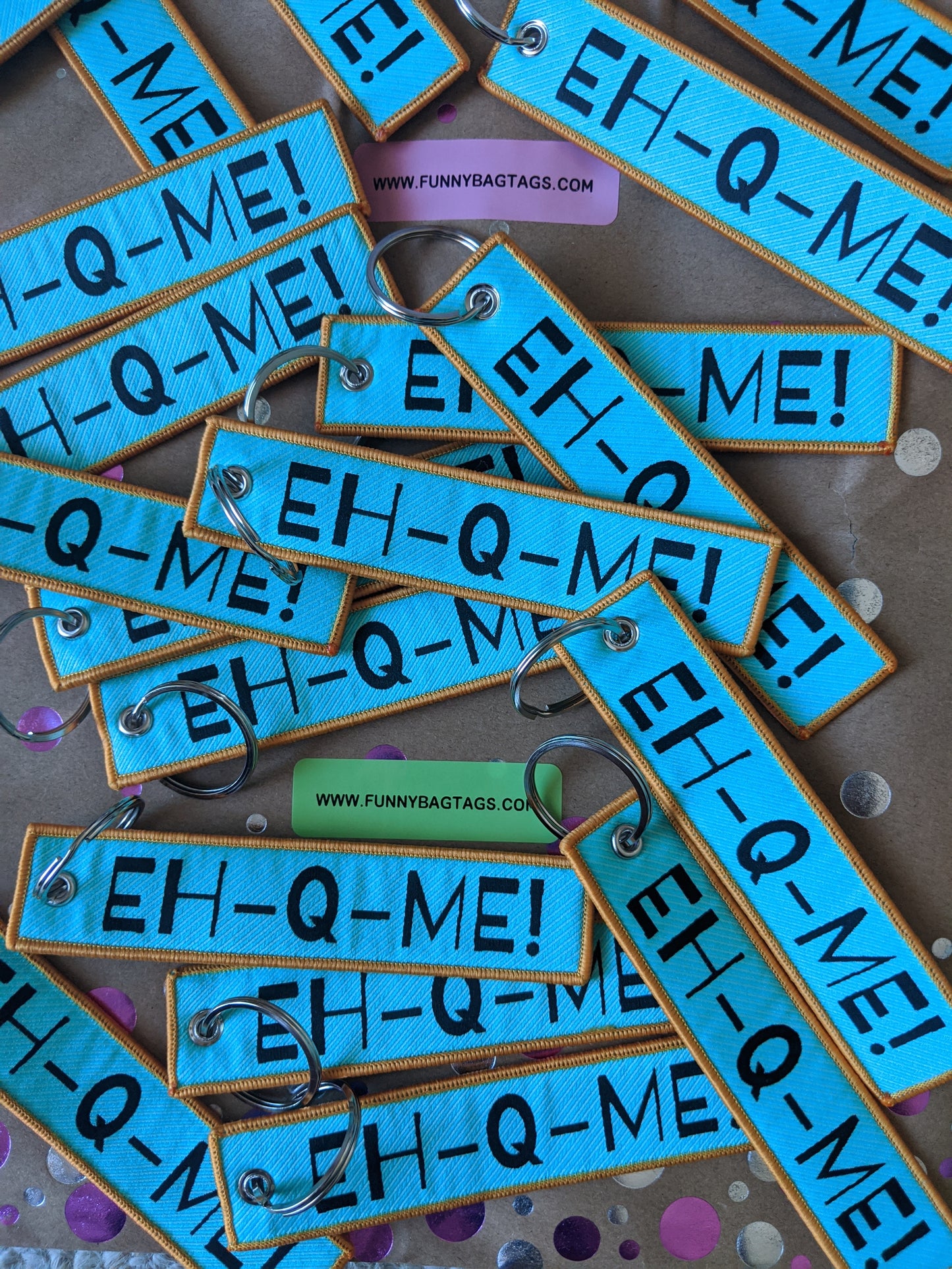 EH Q MEEE! Luggage Tag
