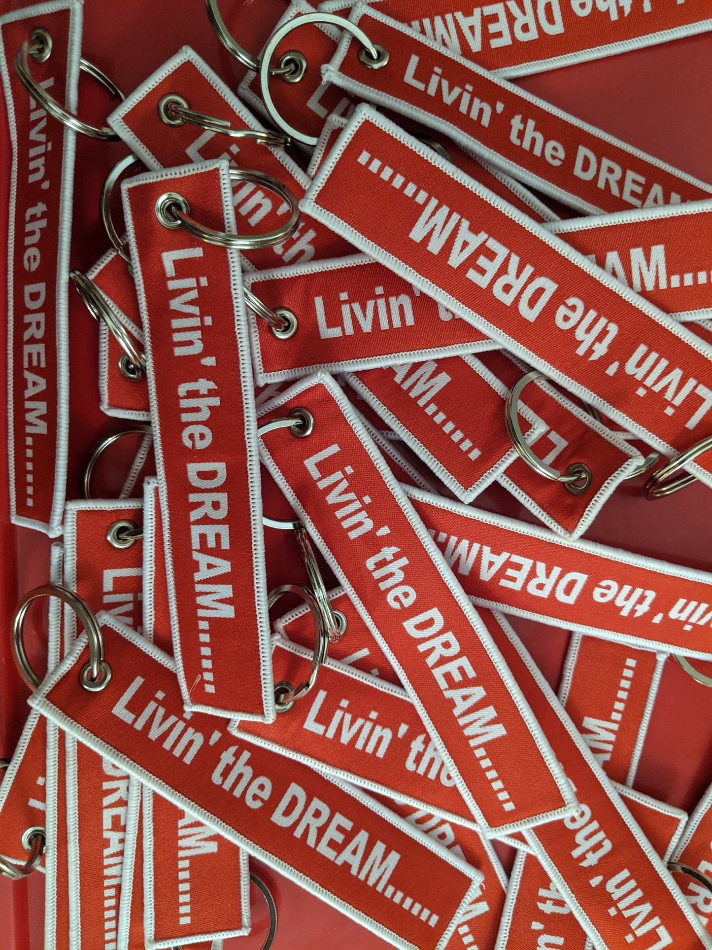 LIVIN’ THE DREAM! Luggage Tag