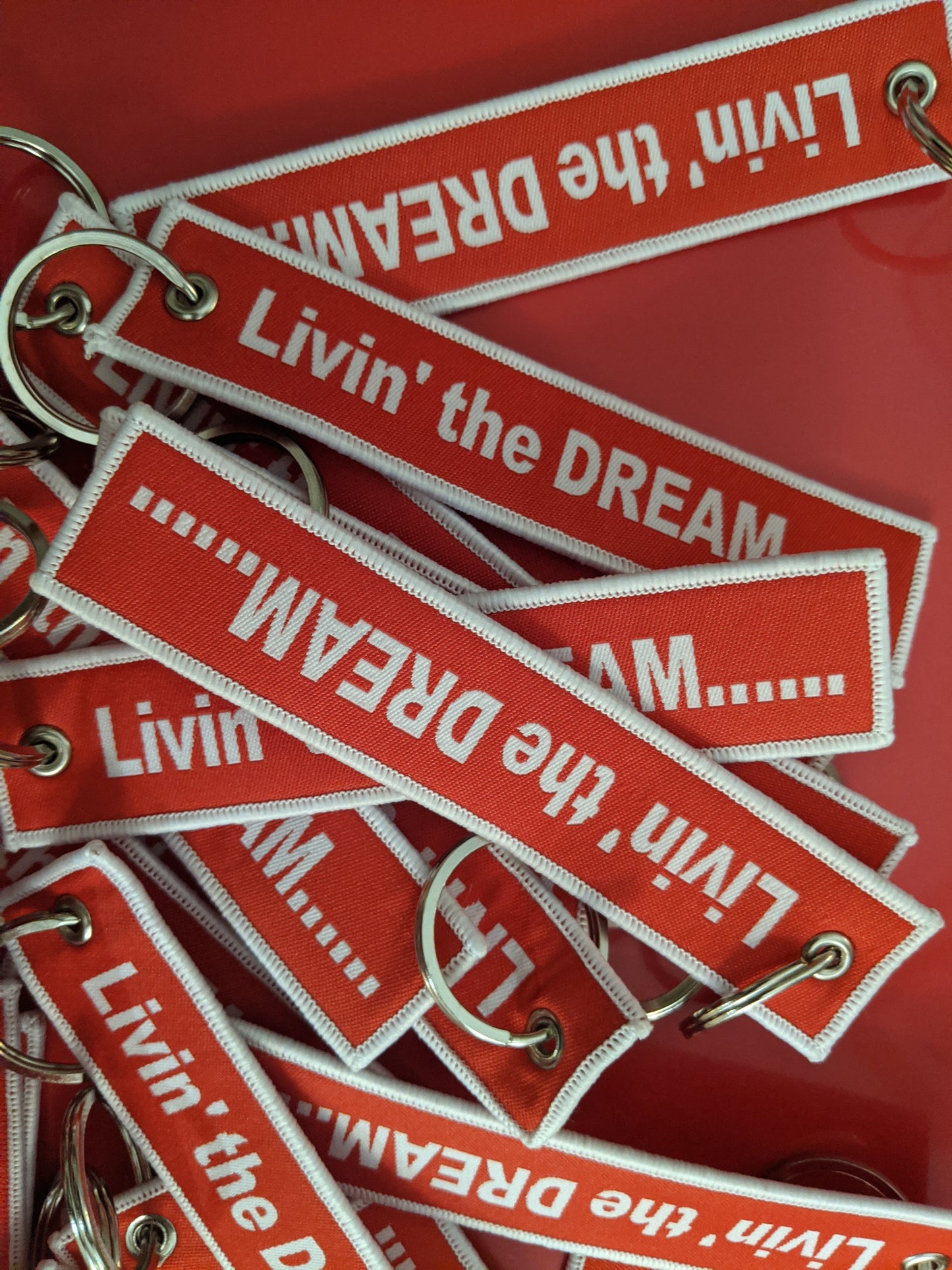 LIVIN’ THE DREAM! Luggage Tag