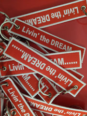 LIVIN’ THE DREAM! Luggage Tag