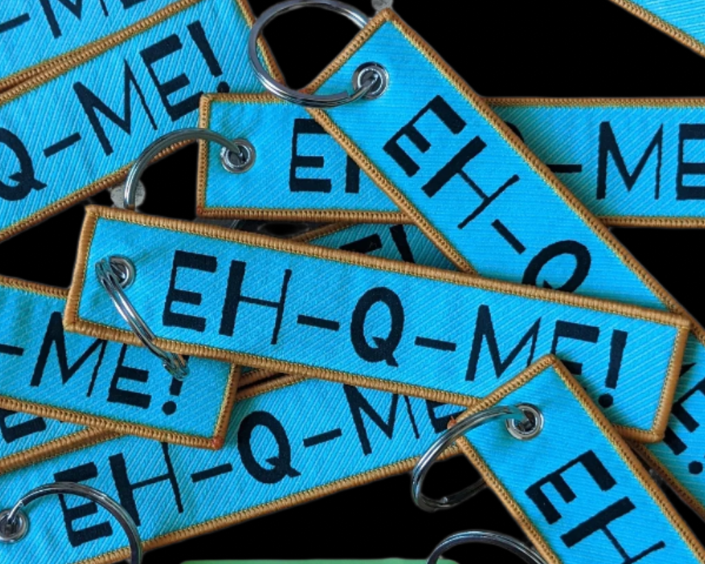 EH Q MEEE! Luggage Tag