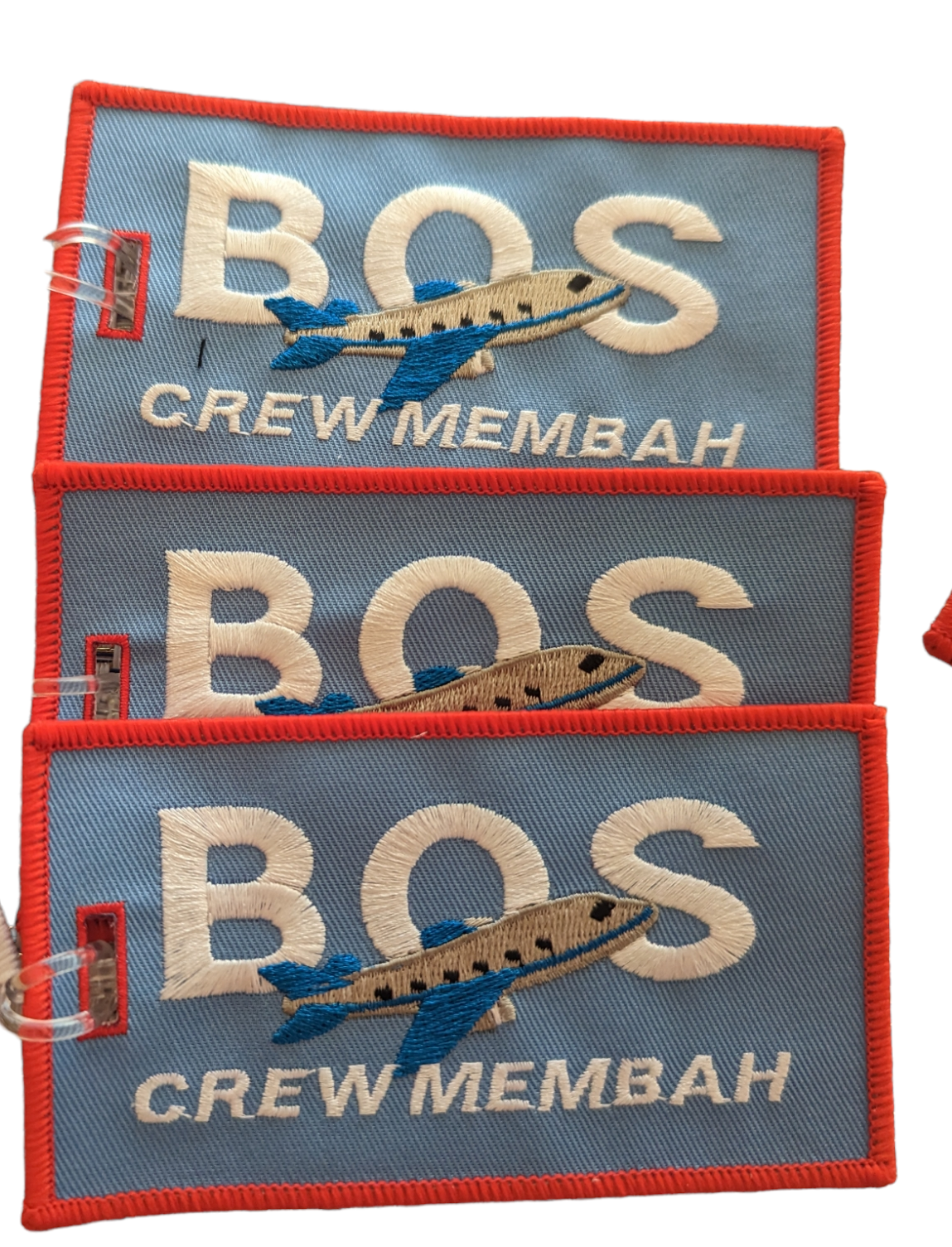 BOS CREW Membah luggage Tag