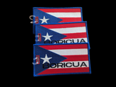 Boricua luggage Tags