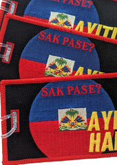 HAITI Flag Luggage Tag