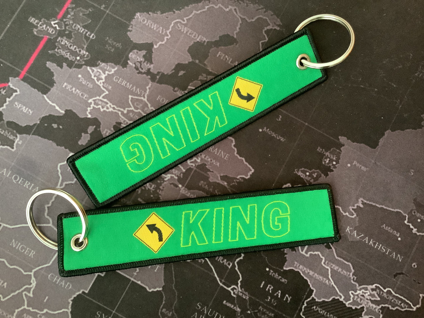 TURN KING>>>>>>>>> Luggage Tag
