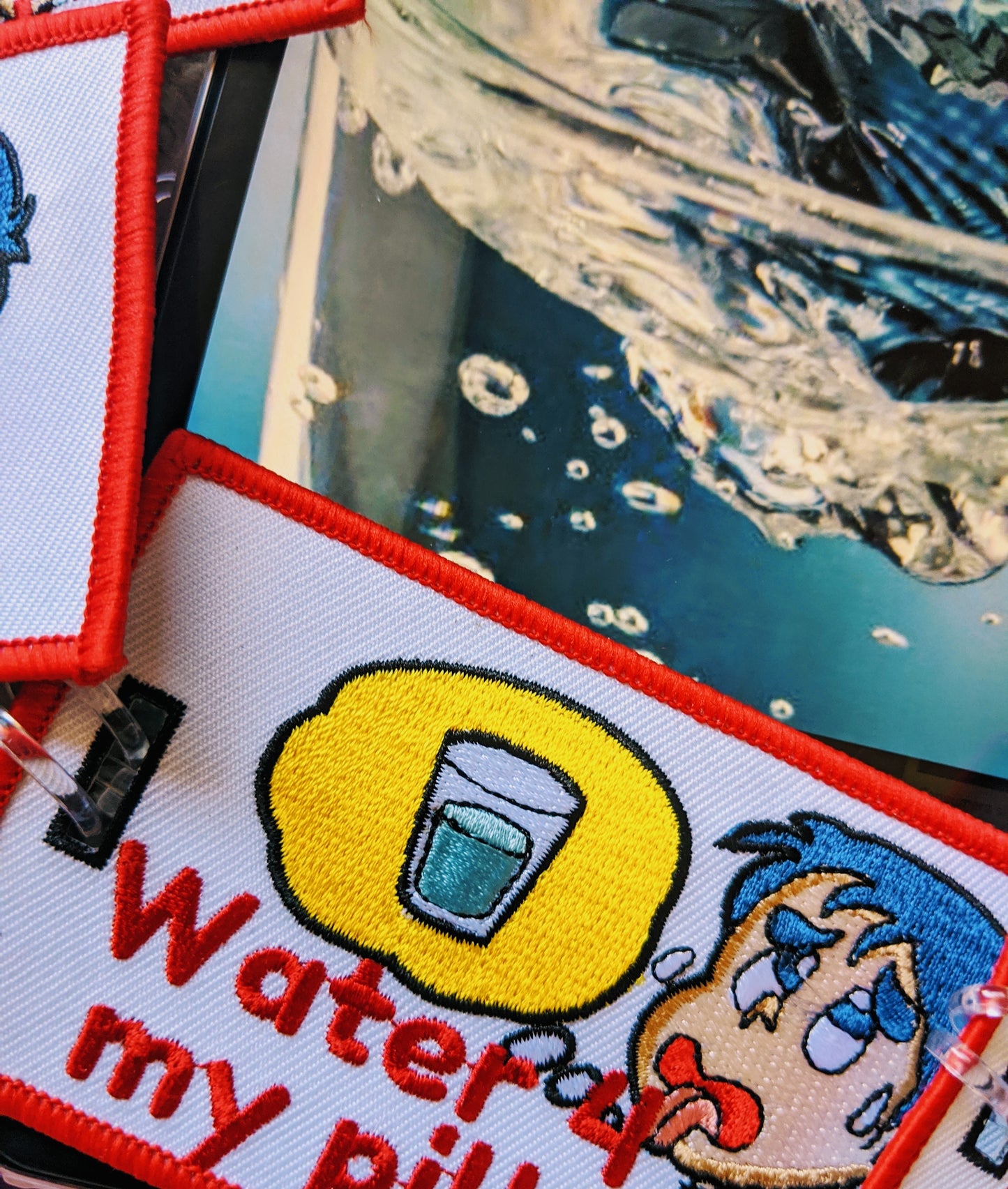 WATER 4 MY PILL! Luggage Tag