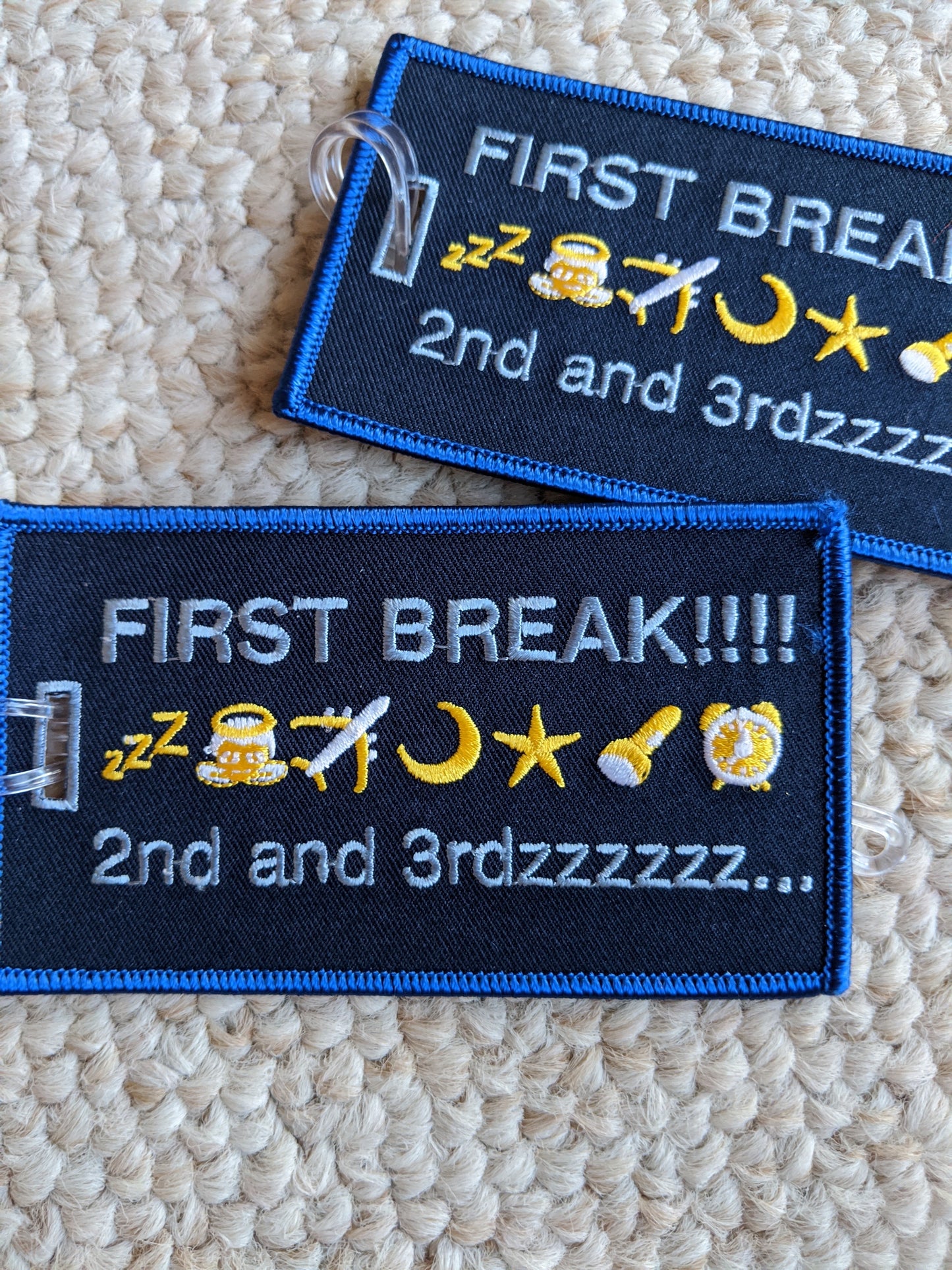 FIRST Break!... Luggage Tag