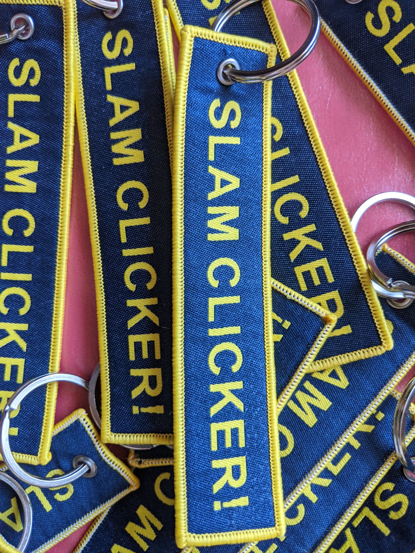 SLAM CLICKER keychain Luggage Tag