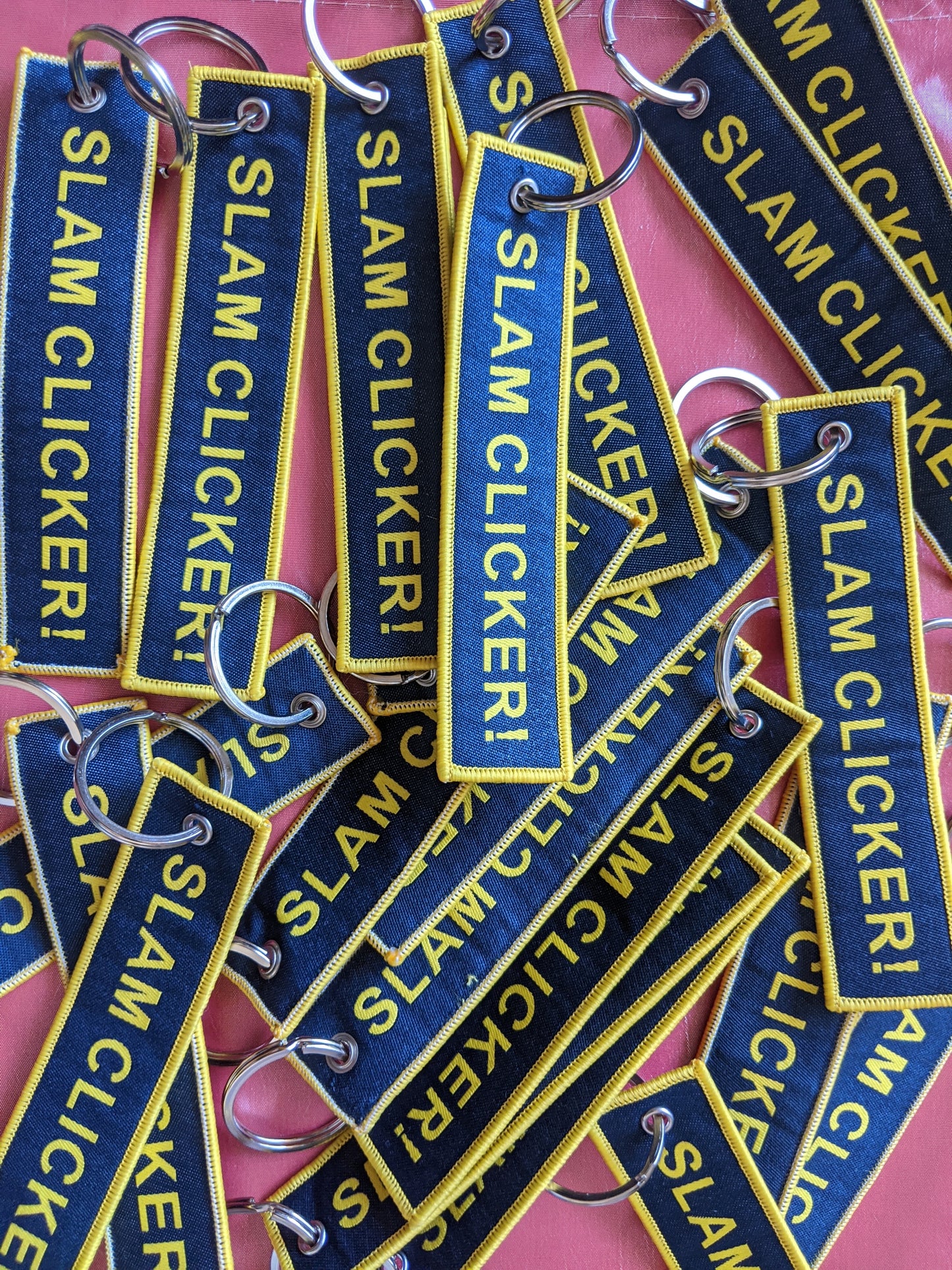 SLAM CLICKER keychain Luggage Tag
