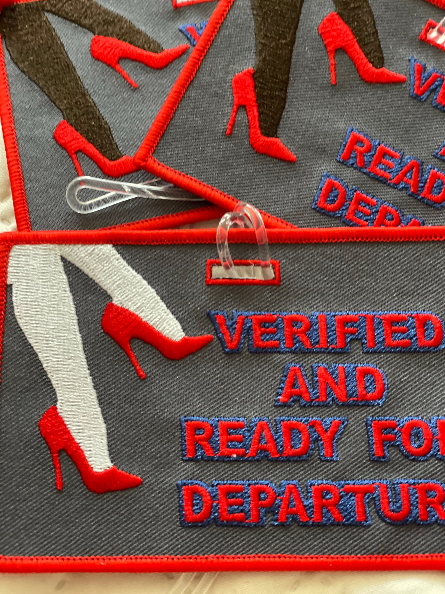 VERIFIED AND READY FOR DEPARTURE Luggage Tag
