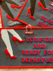 VERIFIED AND READY FOR DEPARTURE Luggage Tag