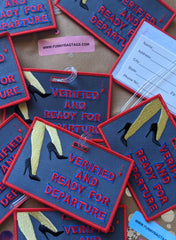 VERIFIED AND READY FOR DEPARTURE Luggage Tag