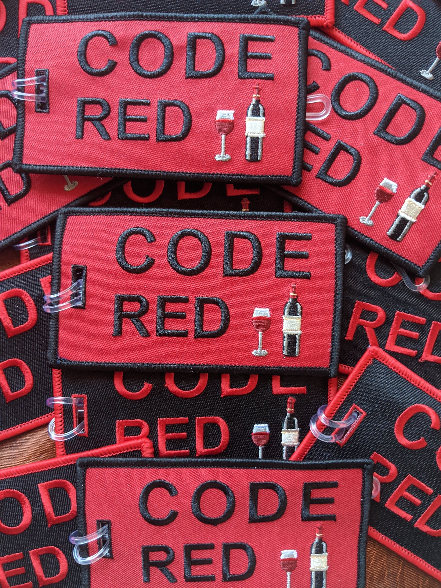 CODE RED Luggage Tag