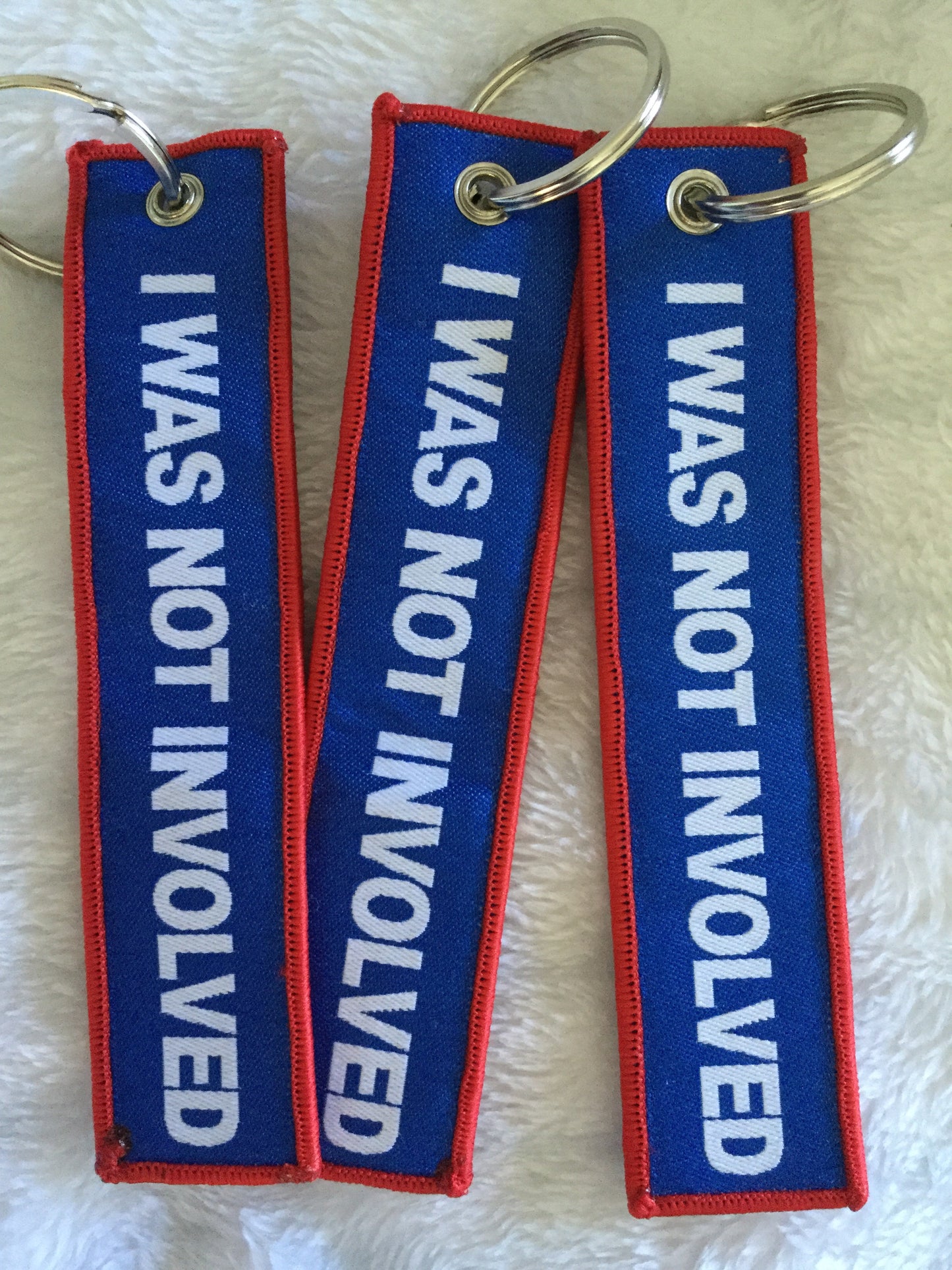I Was NOT Involved. Luggage Tag