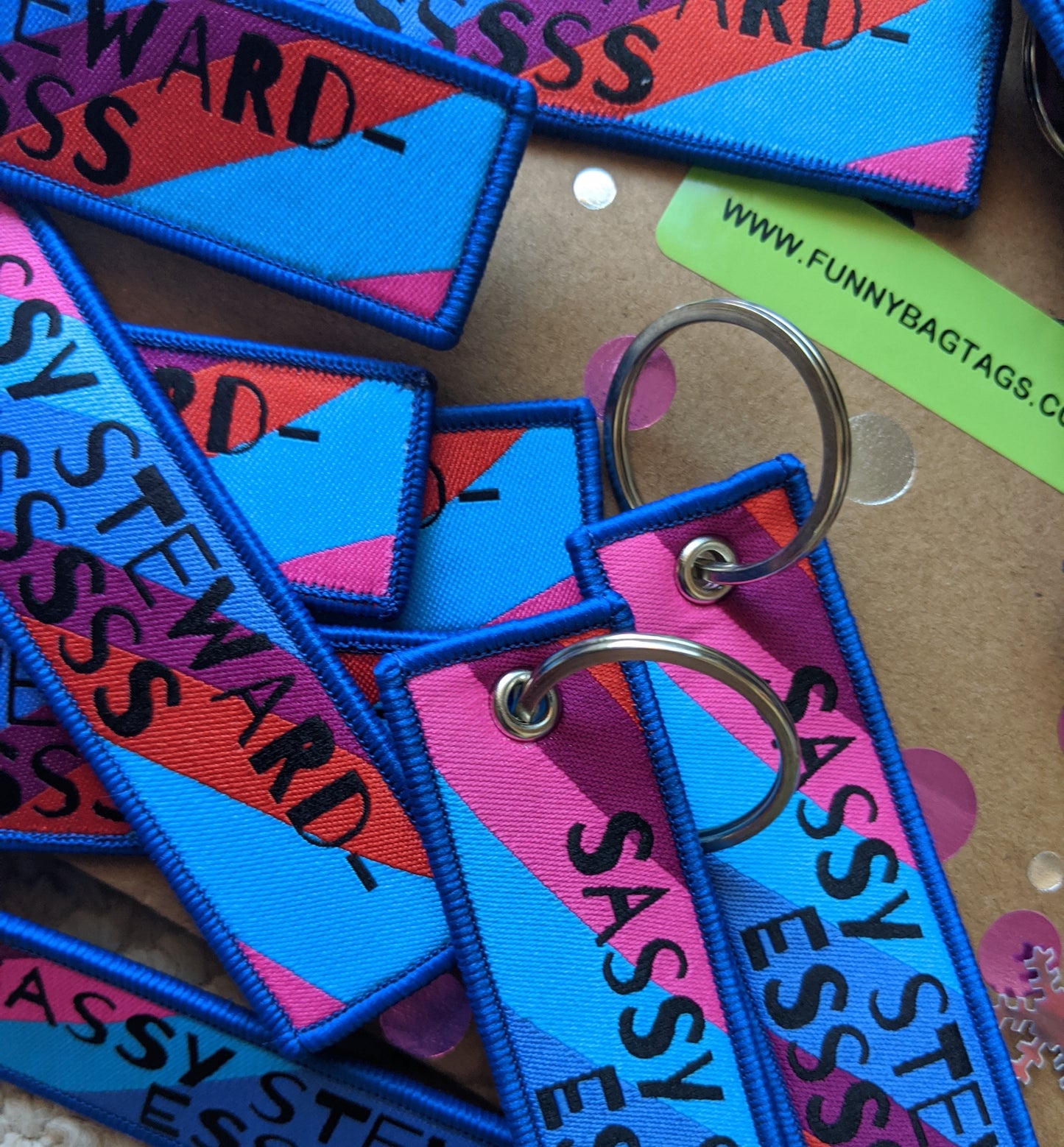 SASSY STEWARD....ESSESSSS Luggage Tag