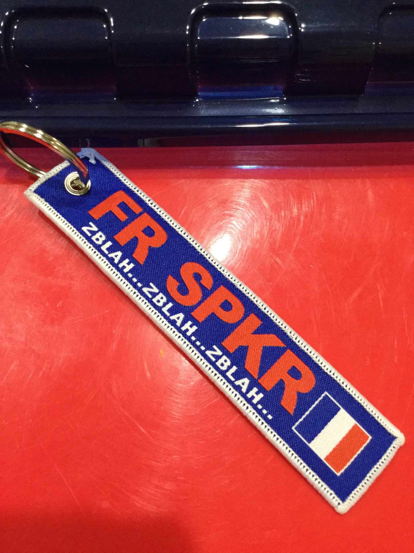 FRENCH SPKKRR Luggage Tag