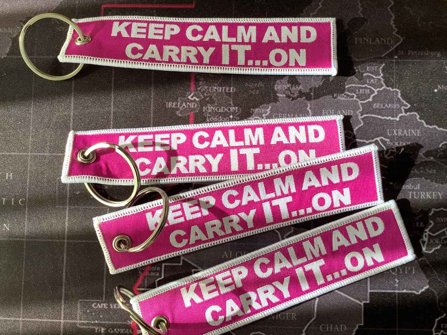 KEEP CALM AND CARRY “IT” On Luggage Tag