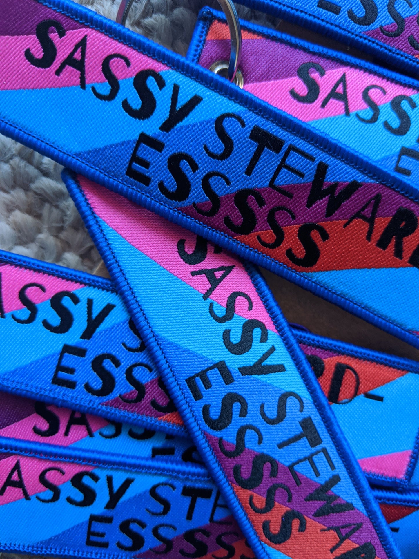 SASSY STEWARD....ESSESSSS Luggage Tag