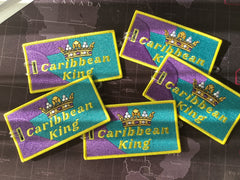 Caribbean King Luggage Tag