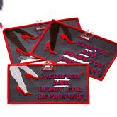 VERIFIED AND READY FOR DEPARTURE Luggage Tag
