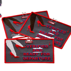 VERIFIED AND READY FOR DEPARTURE Luggage Tag
