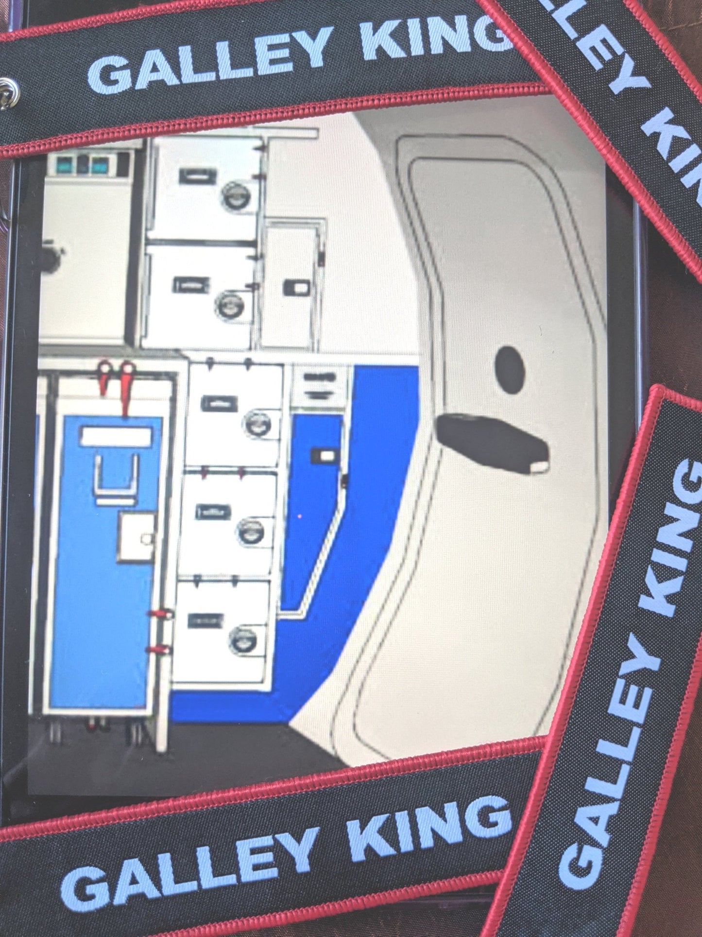Galley KING Luggage Tag