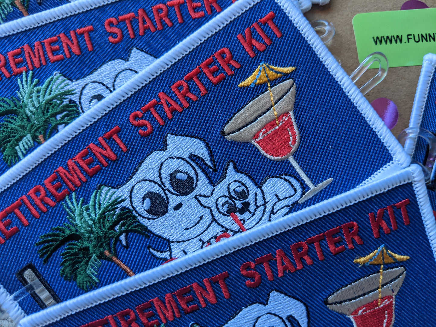 RETIREMENT STARTER KIT Luggage Tag