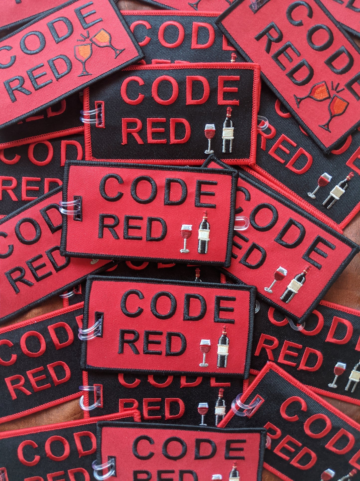 CODE RED Luggage Tag