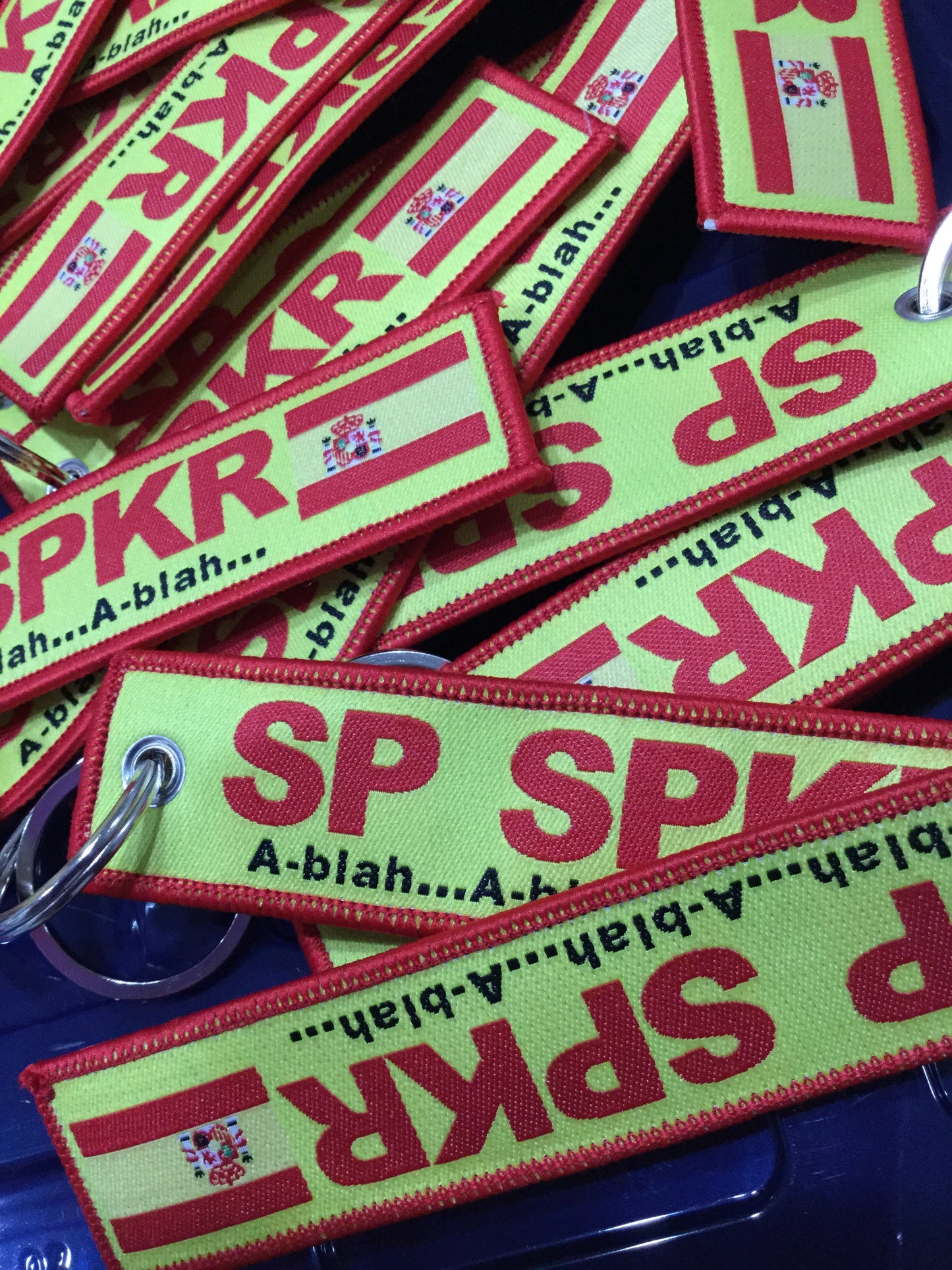 SPANISH SPKR Luggage Tag