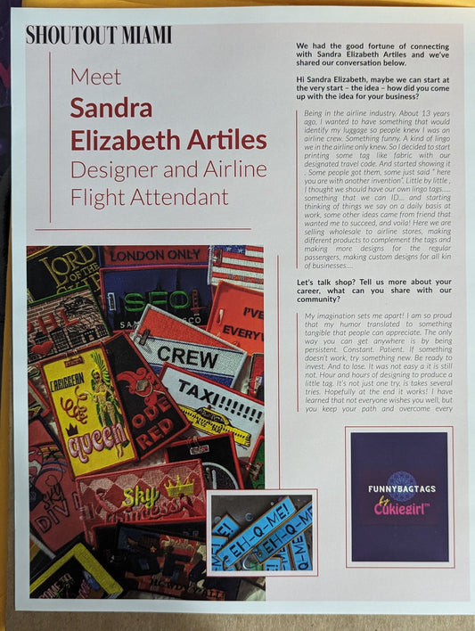 My SHOUTOUT MIAMI MAGAZINE ARTICLES