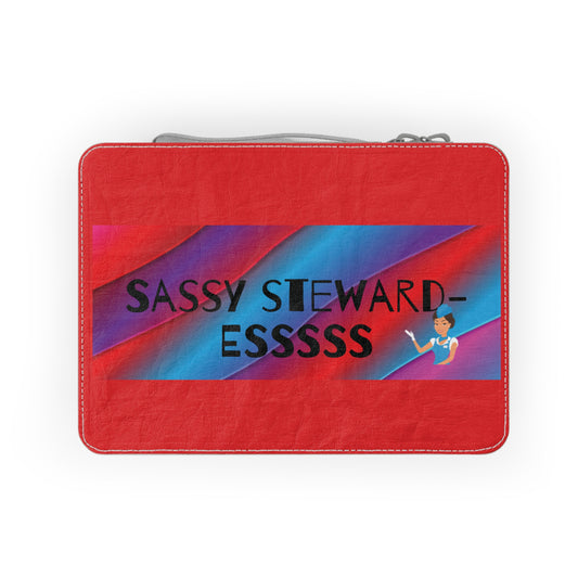 Sassy Stewardess Paper Lunch Bag