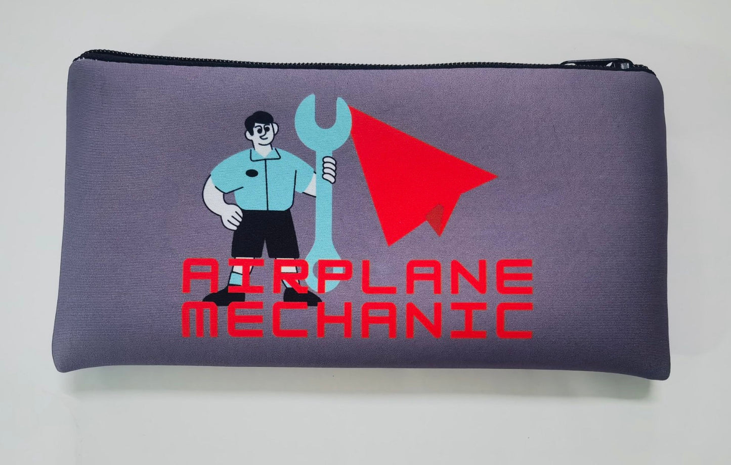 Airplane Mechanic Zipper Bag