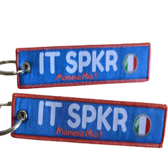 ITALIAN SPKKRR Luggage Tag
