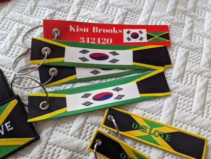 CUSTOM MADE PRINTED AND EMBROIDERED TAGS