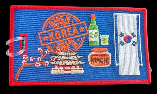 Korea Luggage tags