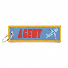 Agent Luggage  Luggage Tag. Key Chain