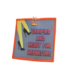 VERIFIED AND READY FOR DEPARTURE Luggage Tag