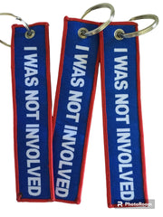 I Was NOT Involved. Luggage Tag