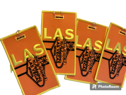 LAS Las Vegas Luggage Tag