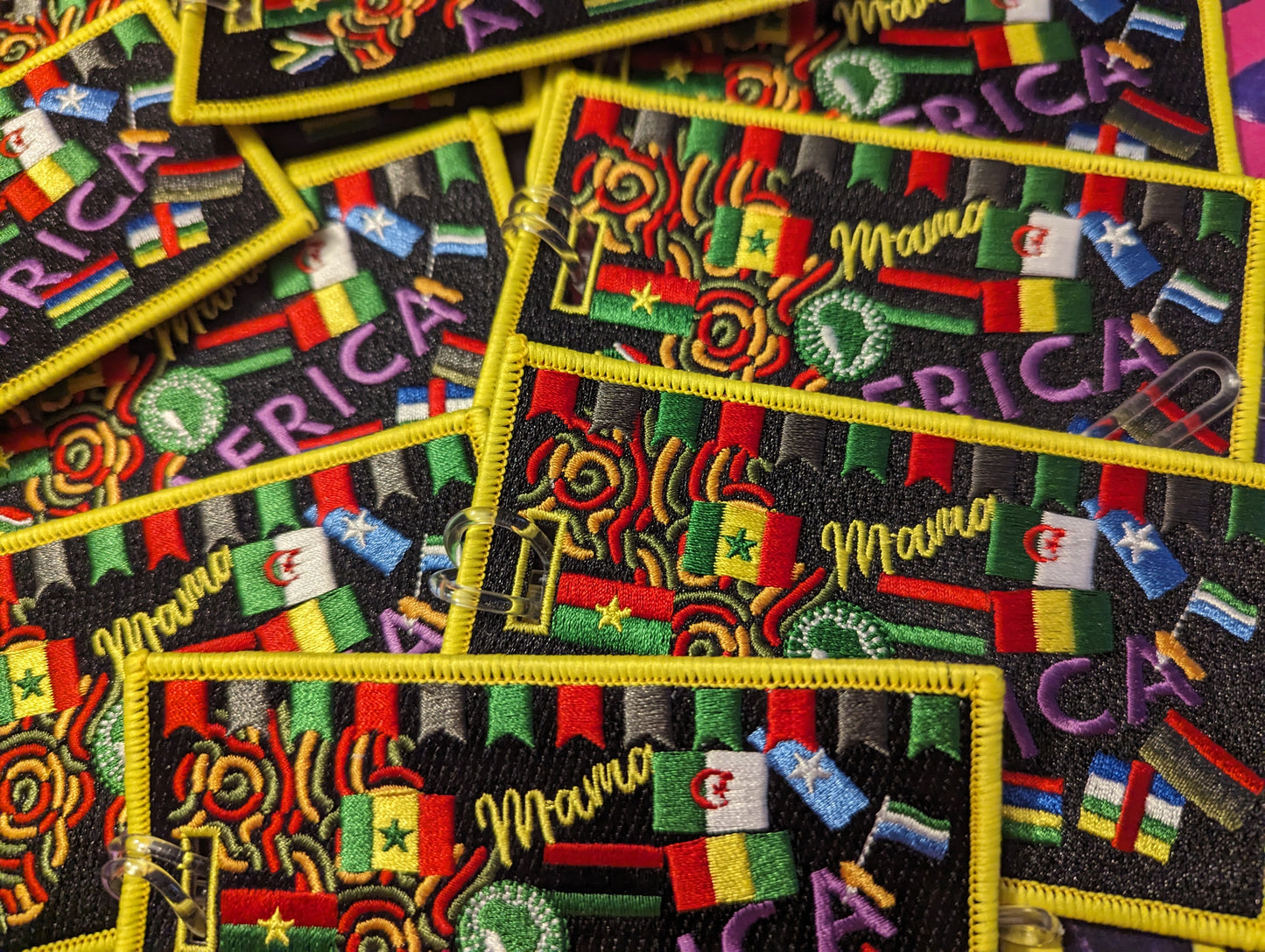 Mama África Luggage tags