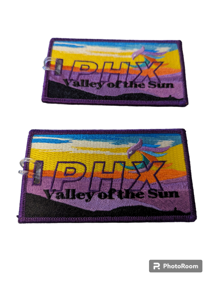 PHX.Valley of the Sun Luggage tags