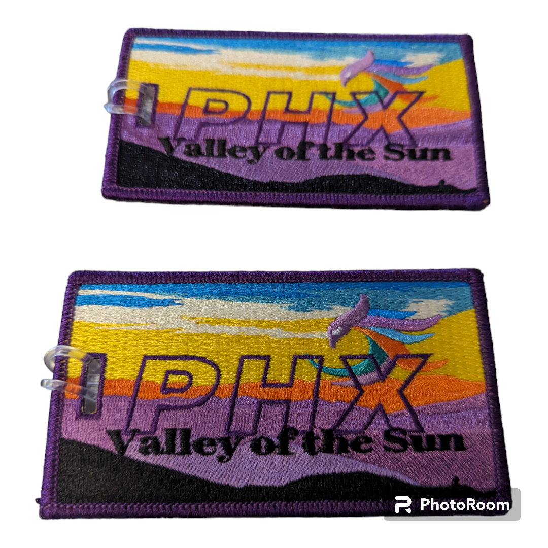 PHX.Valley of the Sun Luggage tags