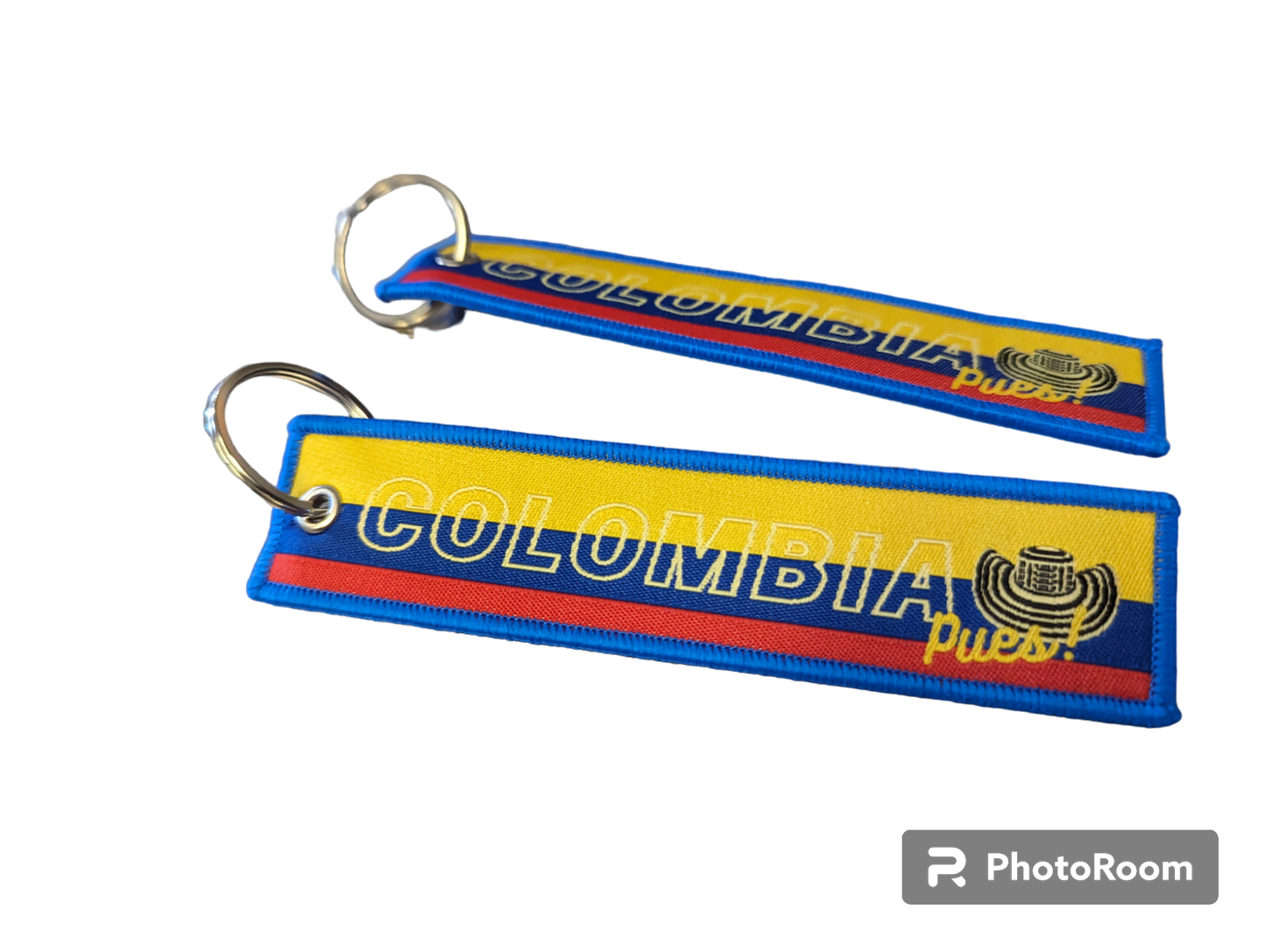 Colombia Pues! Luggage Tag. Key Ring