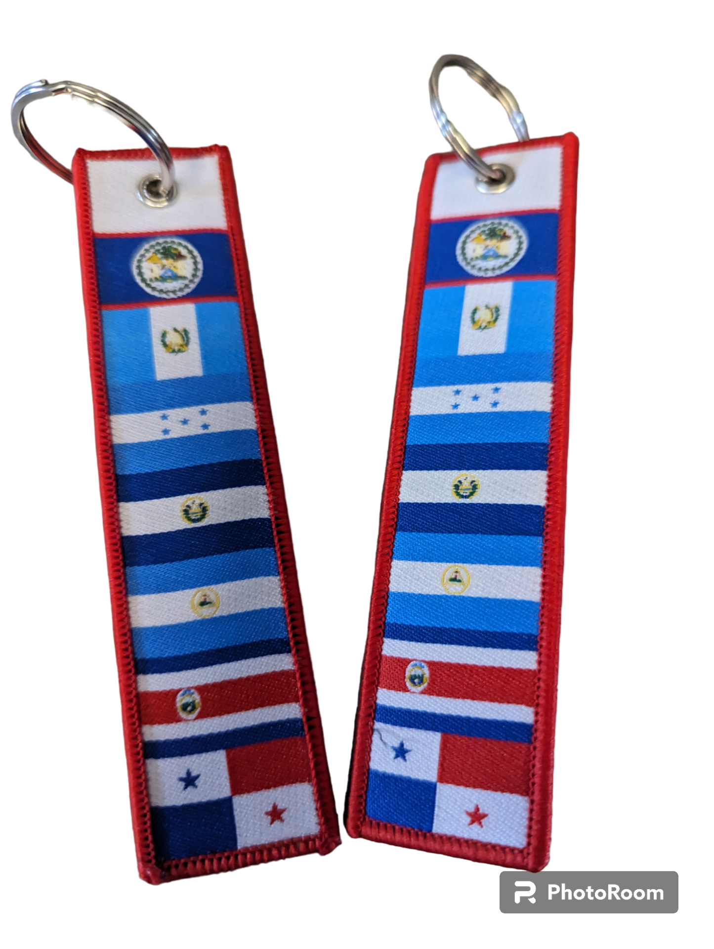 Central American Flags Luggage Tag