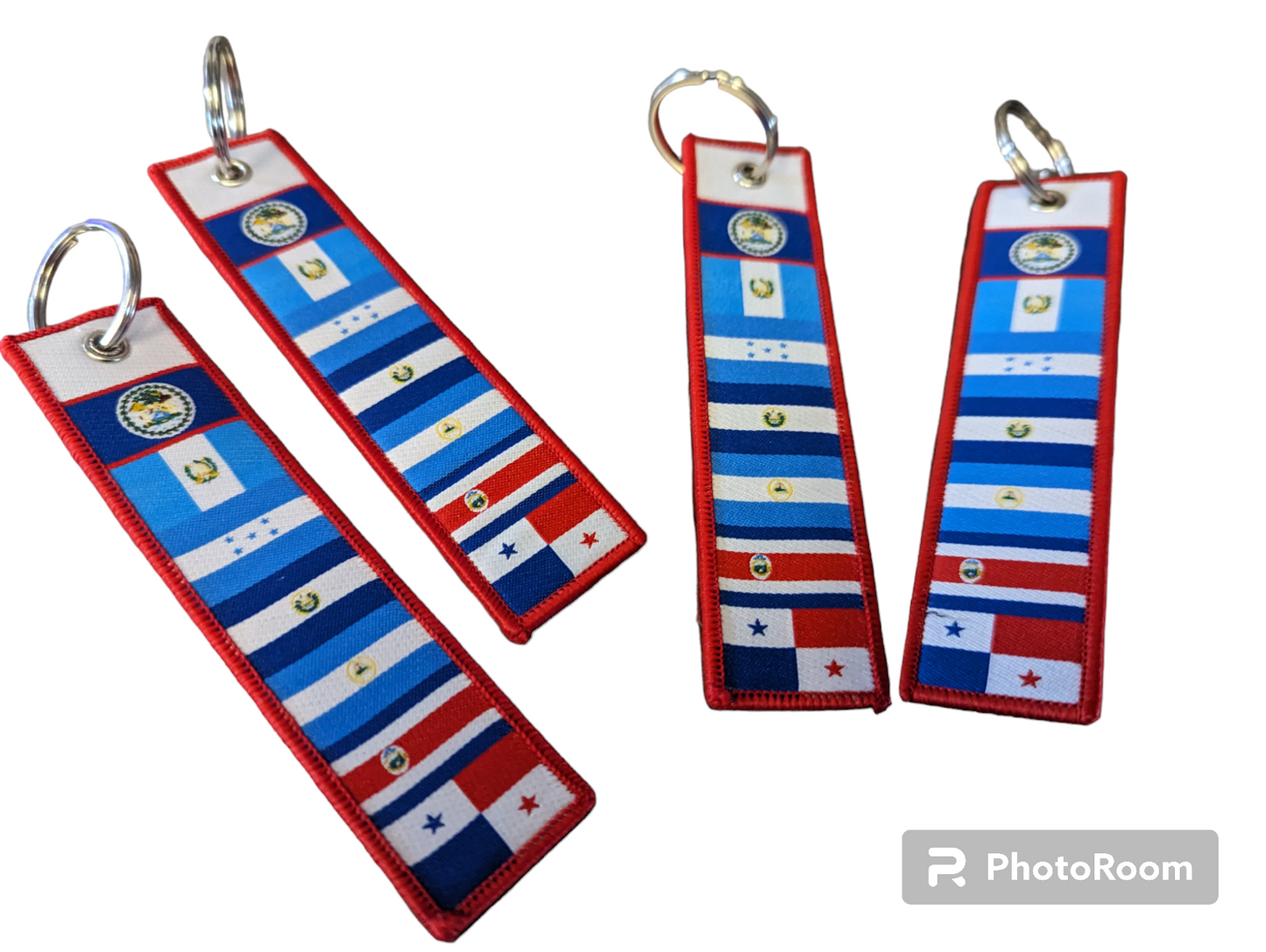 Central American Flags Luggage Tag