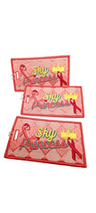 SKY PRINCESS Luggage Tag. BREAST CANCER AWARENESS