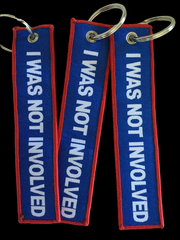I Was NOT Involved. Luggage Tag