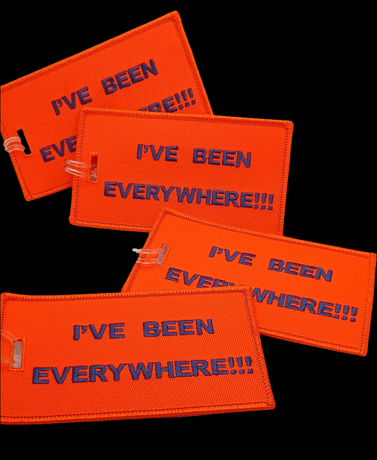 I’ve BEEN EVERYWHERE Bag Tag