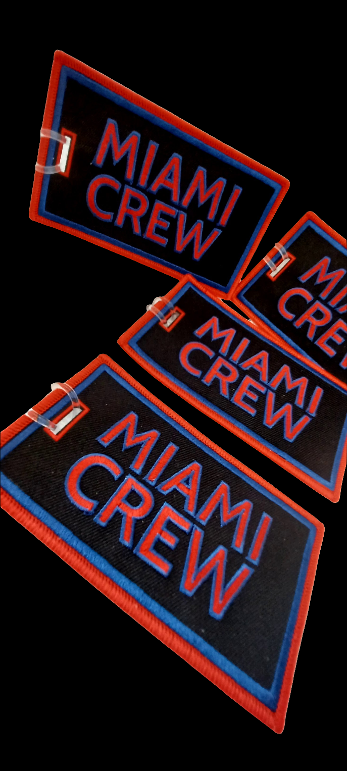 Miami CREW Luggage Tag